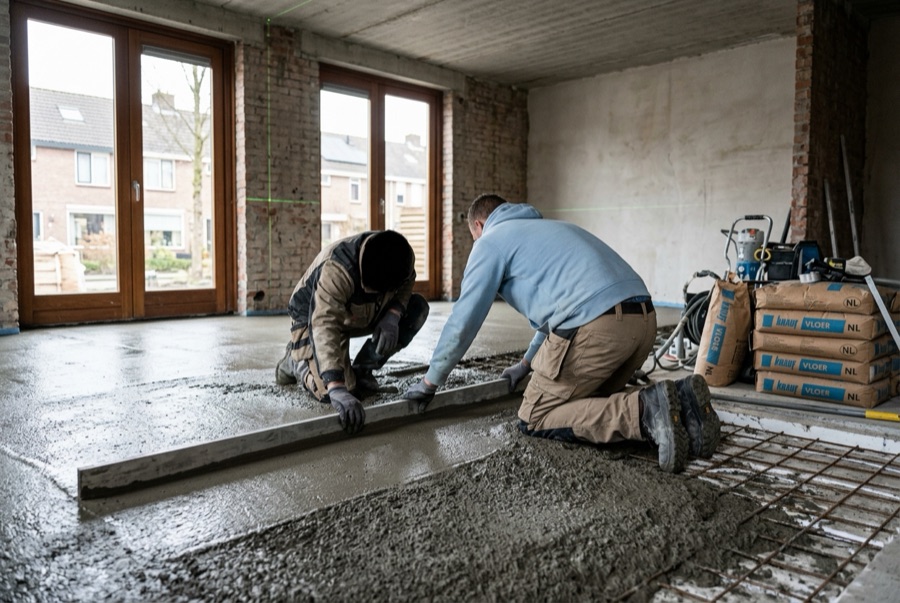 Cementdekvloeren leveren